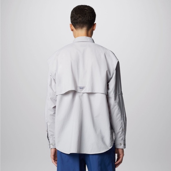 Men's | Columbia | 1011621 - 019 |PFG Bahama™ II Long Sleeve Shirt | Cool Grey - Picture 5 of 6